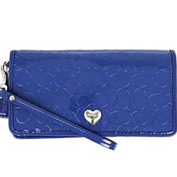 Coach Handbags - Moonlight Blue Coach Wallet